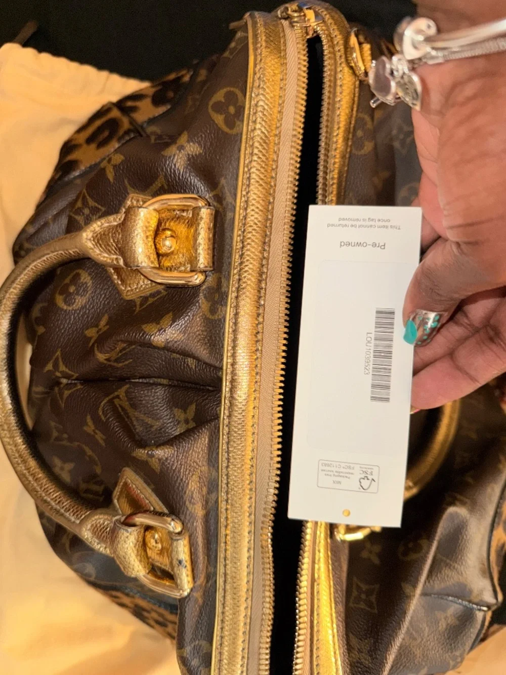Stephen Sprouse Leopard  Speedy 30 ( Authentic)